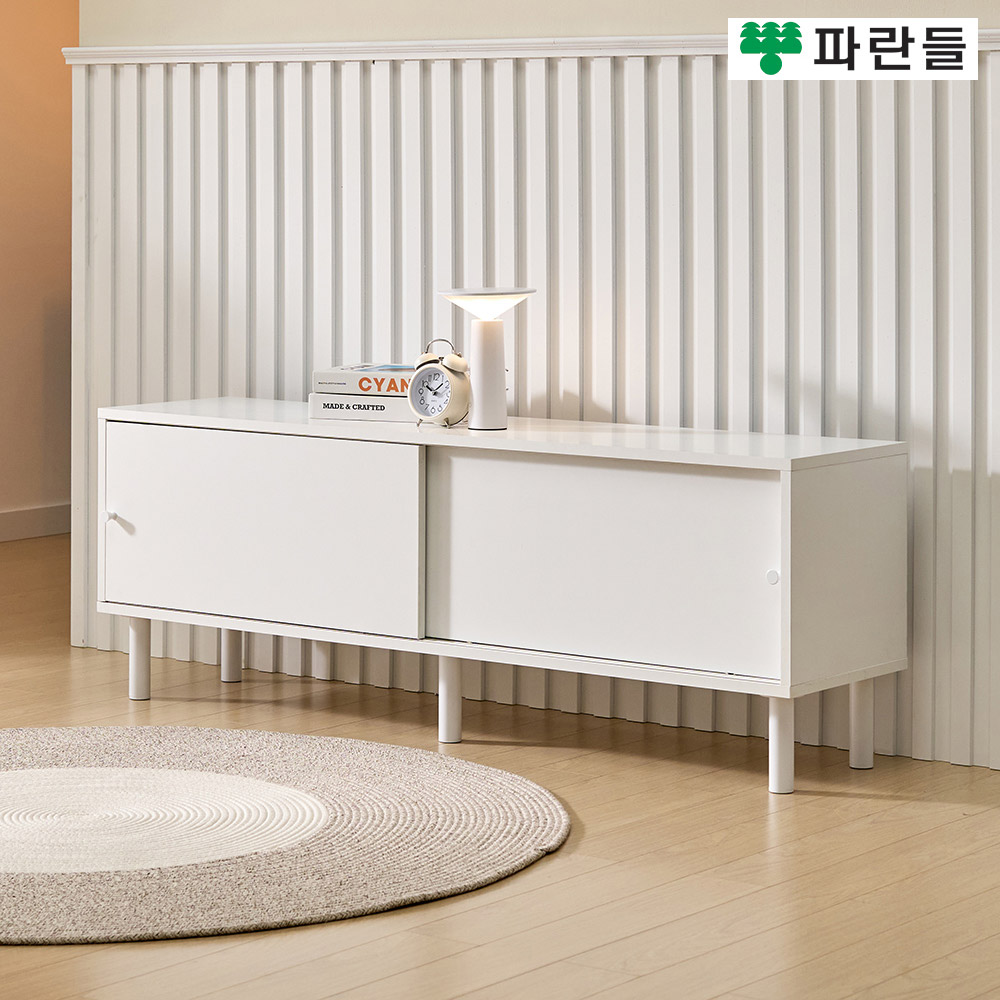 파란들가구 E0목재 LPM 미닫이도어 1200 TV거실장 티비다이 - 상세 이미지 3