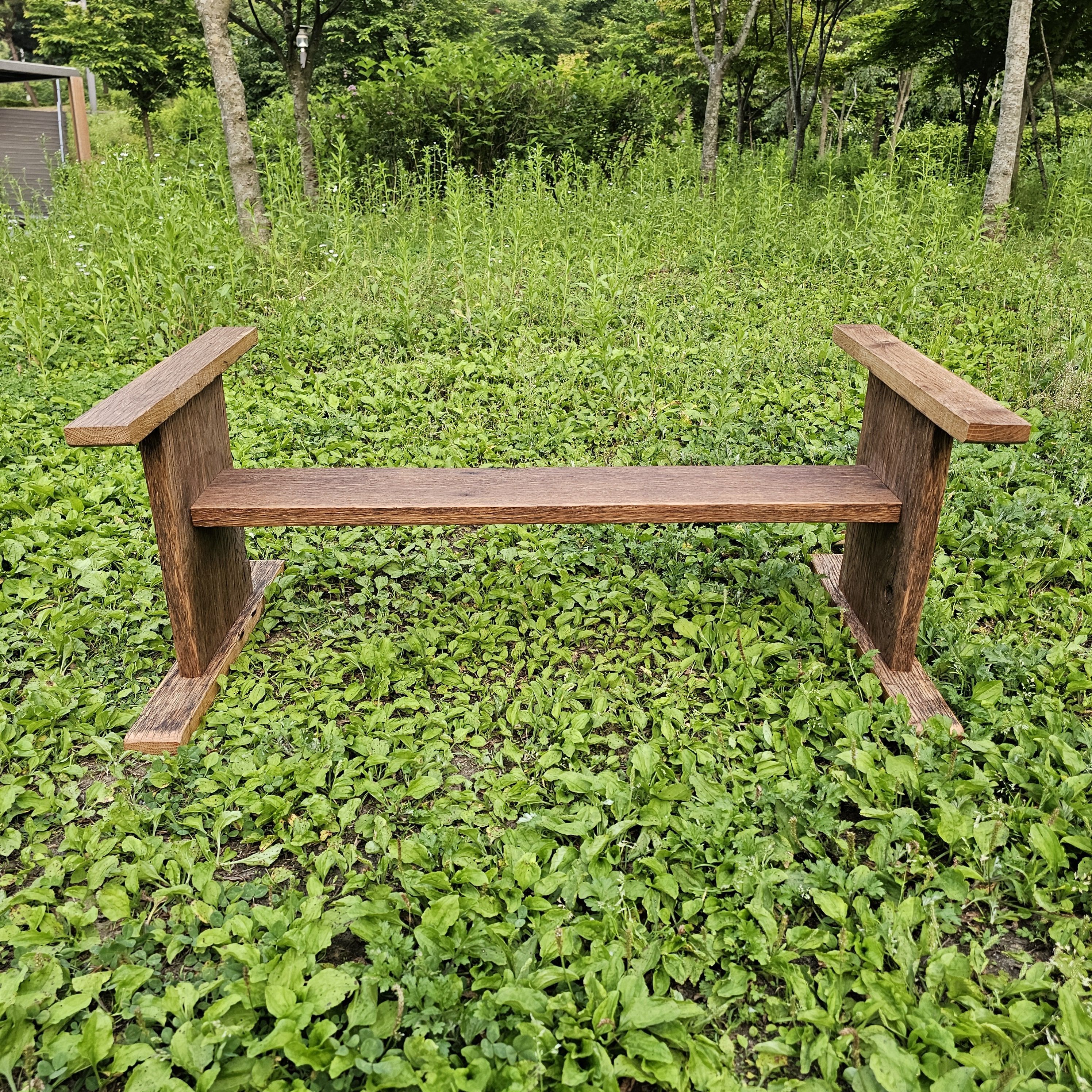 100년 이상 된  올드오크 빈티지 고재 거실 커피 좌식 테이블 주문제작