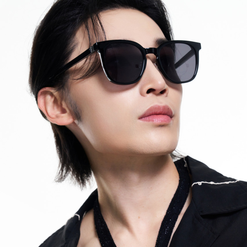 투디터 빅사이즈 사각 자외선차단 블랙 호피 선글라스UV400 사진 6