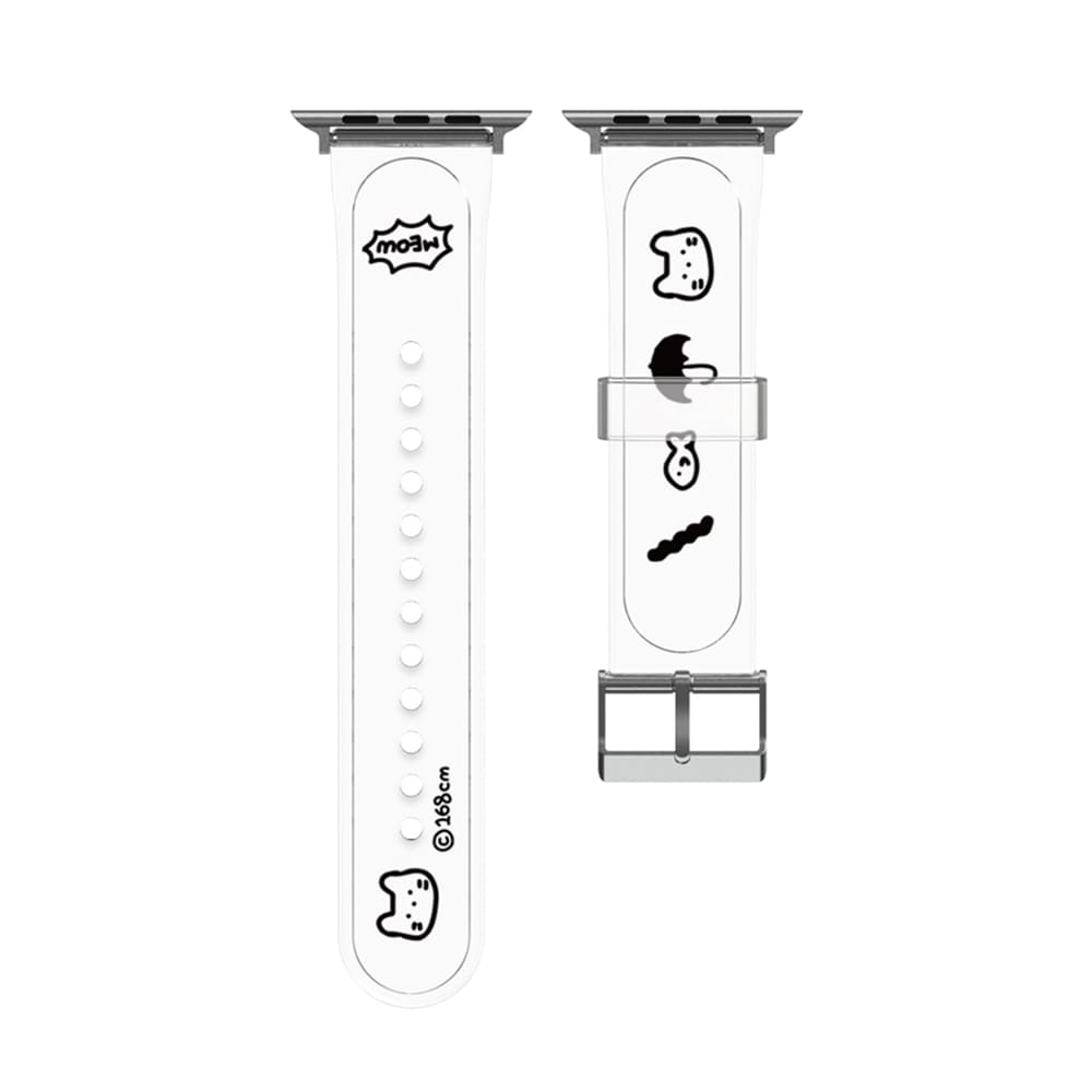 애플워치스트랩 시계줄 애플워치7 우산냥이 - 상세 이미지 2