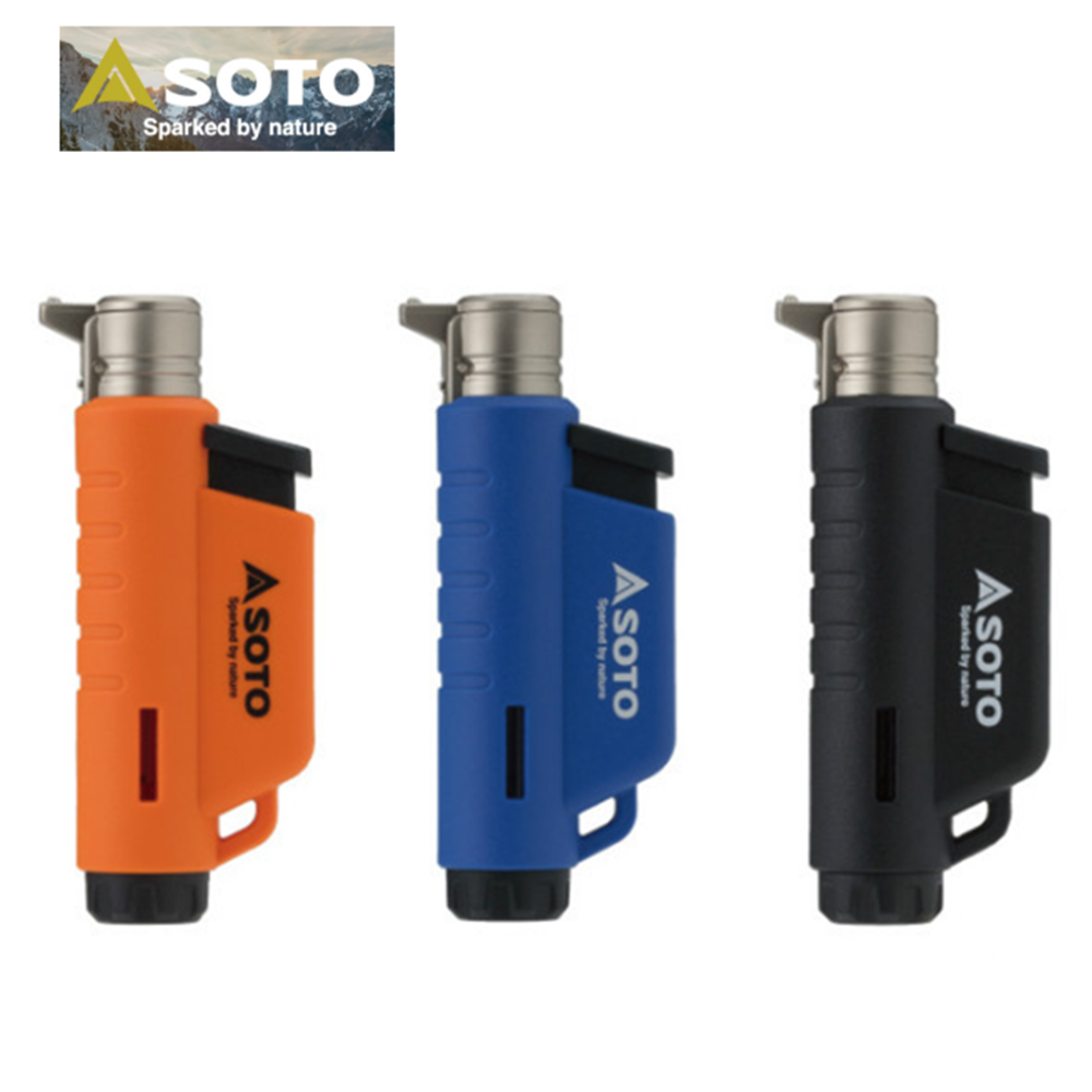 소토 마이크로 토치 캠핑 라이터 라이타 난로 가스 부탄 미니 ST-485
