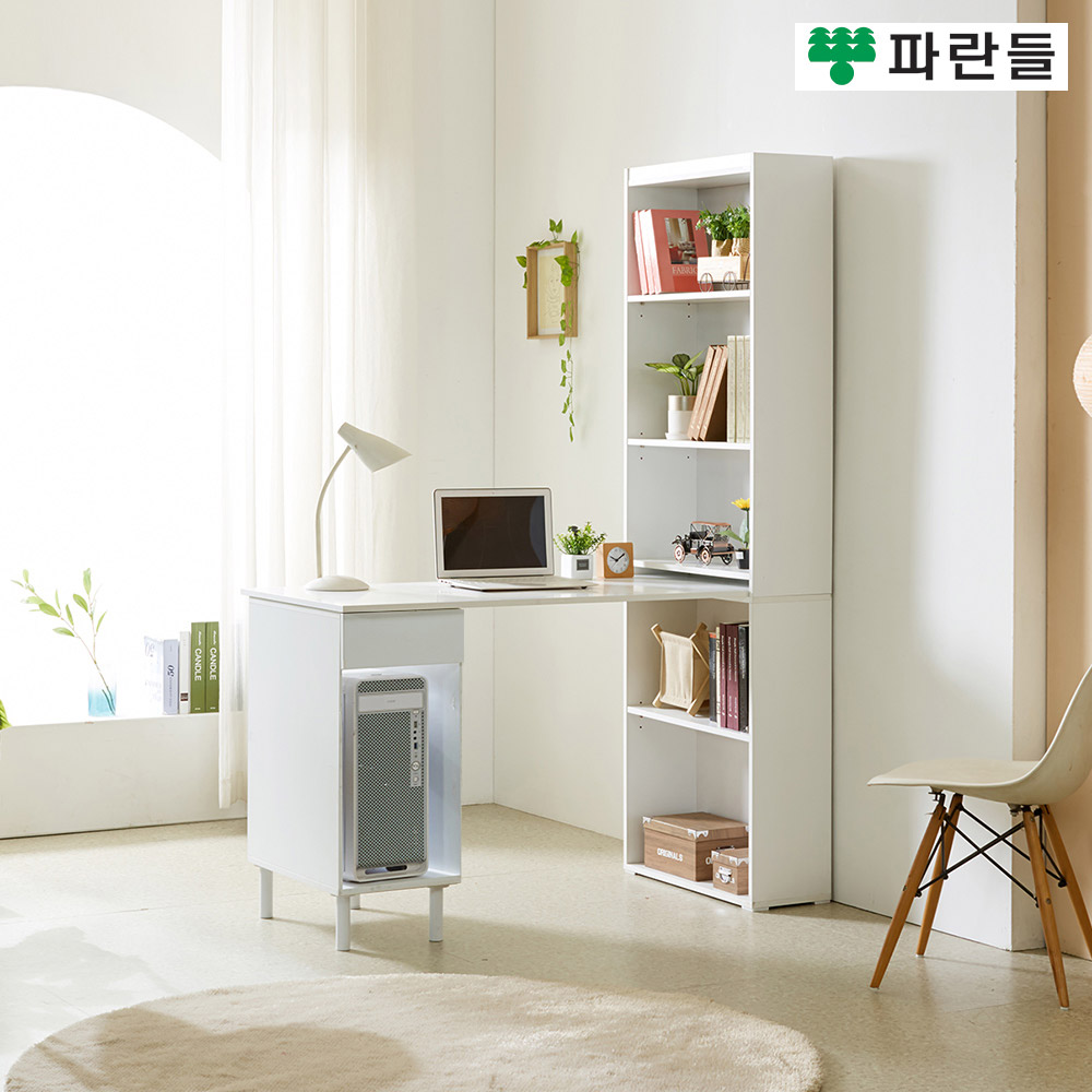 파란들가구 E0목재 LPM 본체형 1000/1200 h형책상 학생책상 - 상세 이미지 2