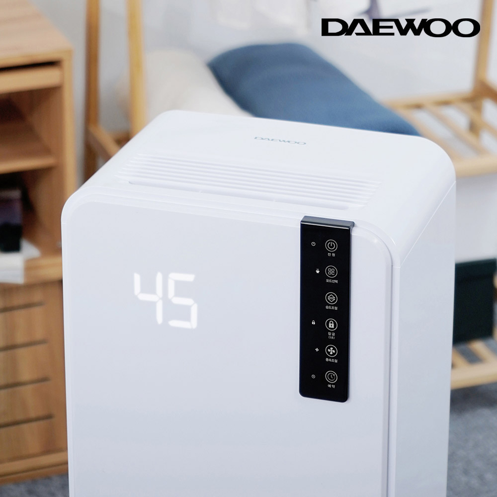 대우 제습기 15L 가정용 대용량 저소음 드레스룸 욕실 세탁실 화장실 소형 미니 제습기 이미지 6