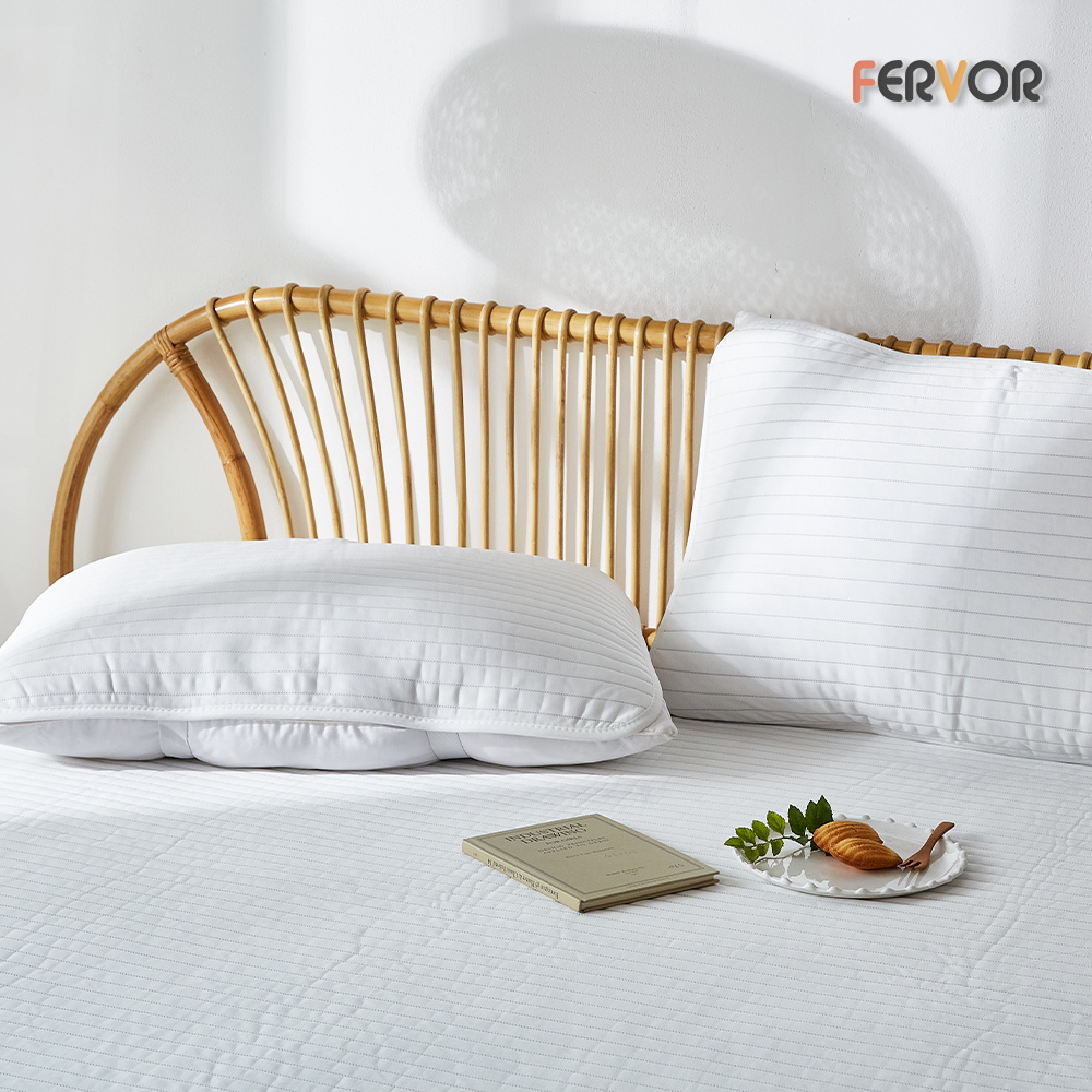 퍼보 휴비스 듀라론 에오로쿨 냉감패드 쿨매트 소파침대러그 스트라이프 화이트, SS(슈퍼싱글)