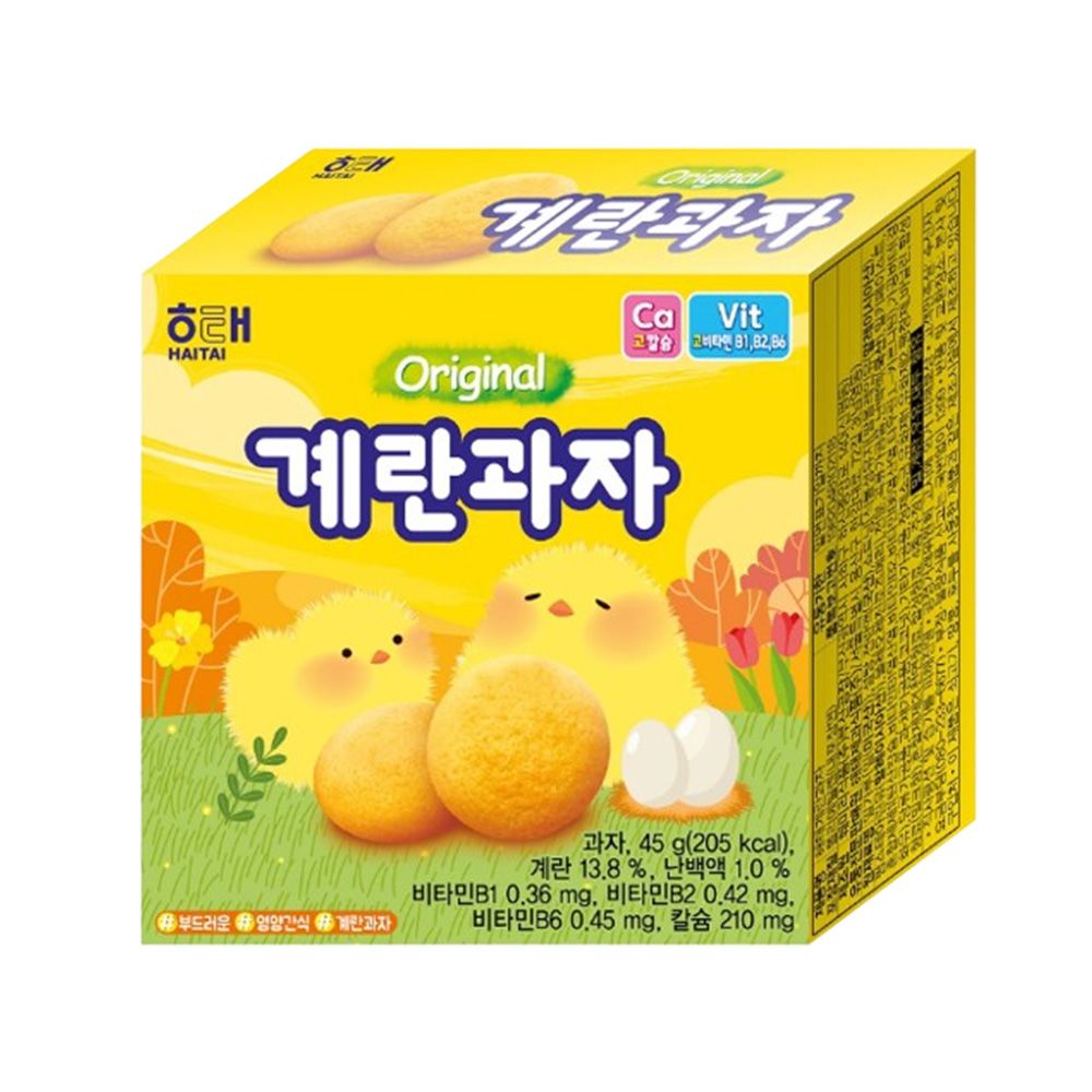 해태 계란과자 45g 쿠키 간식 : 더조은나날