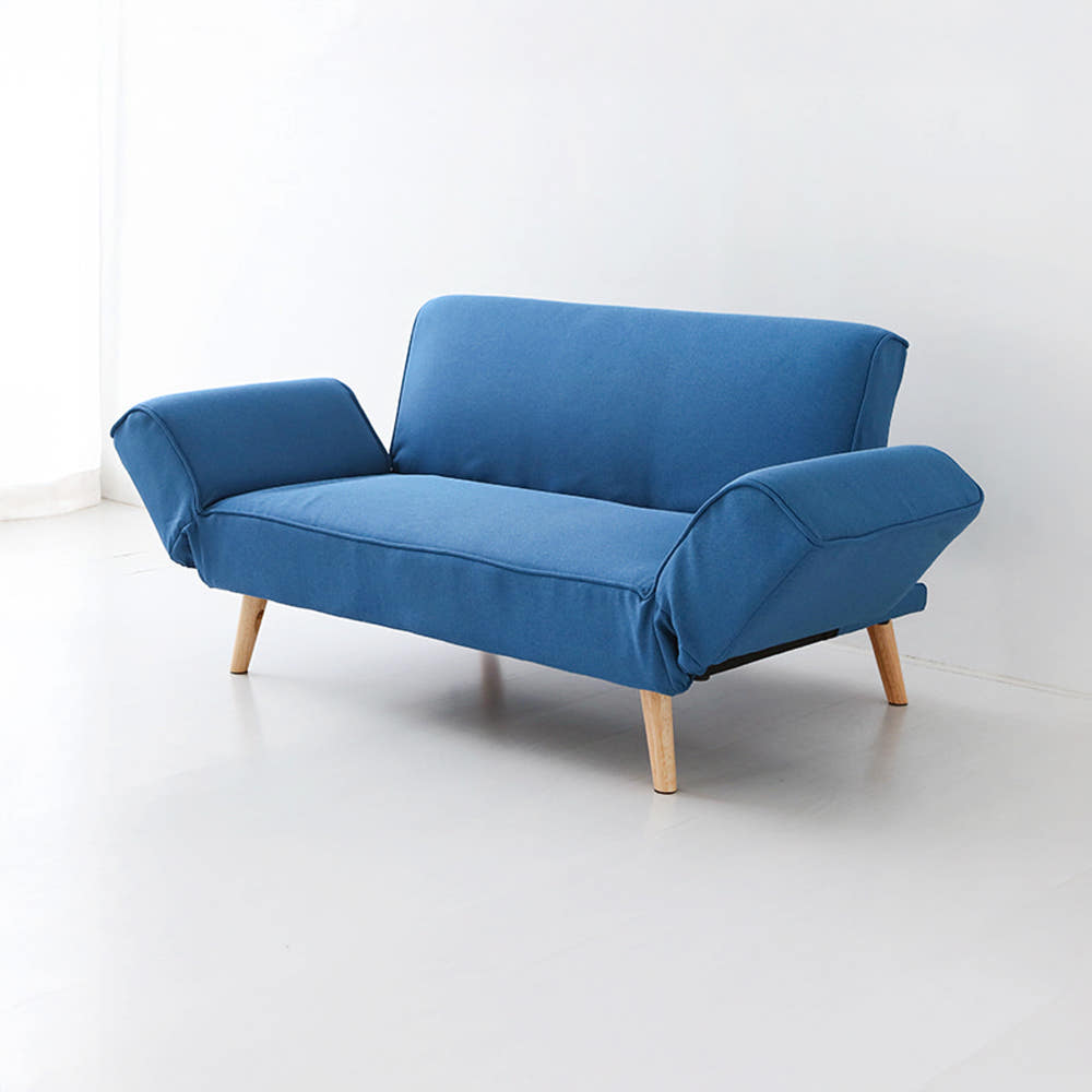 PINDA 2인 소파베드 4913.0196, 블루