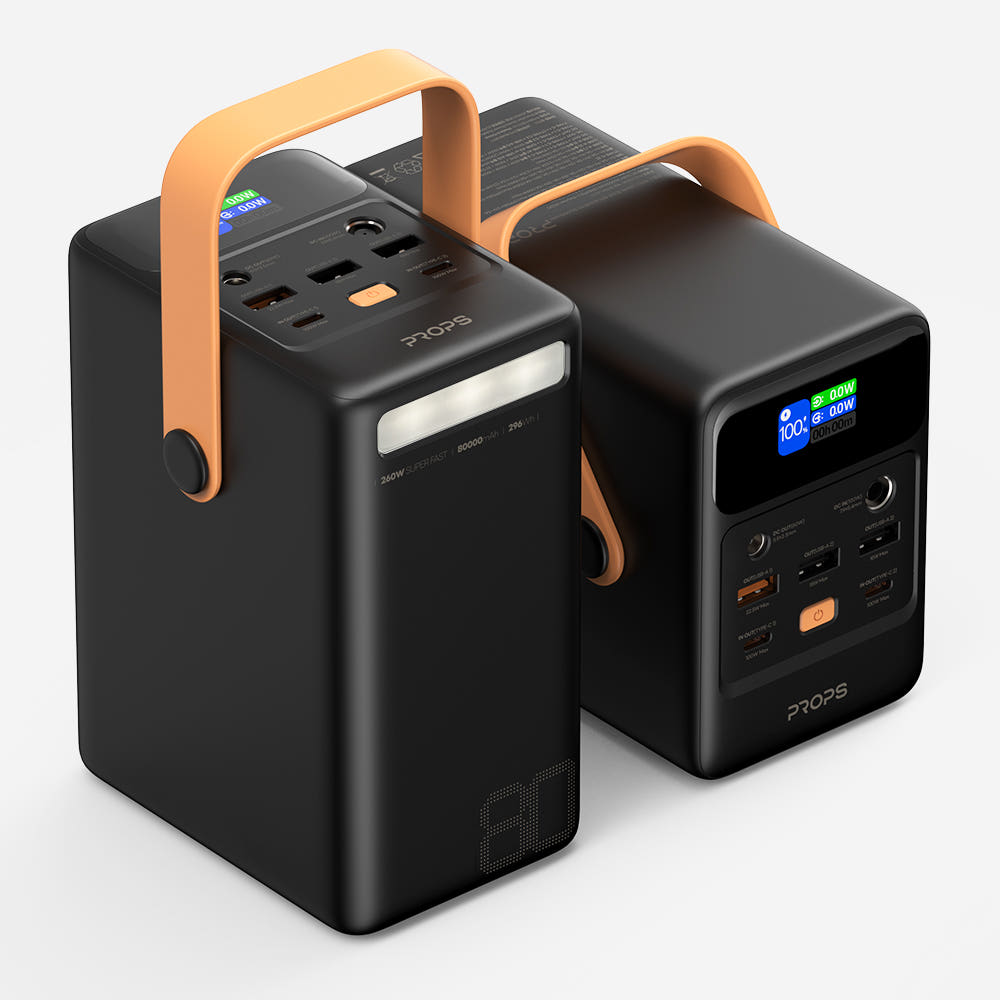 프롭스 260W PPS 초고속 충전 80000mAh 보조배터리