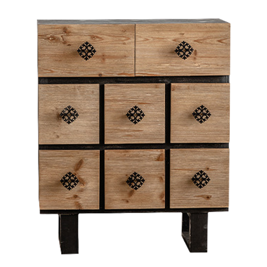 모로 우든 원목 거실 안방 수납장 Moro Wooden Cabinet - 상품 이미지