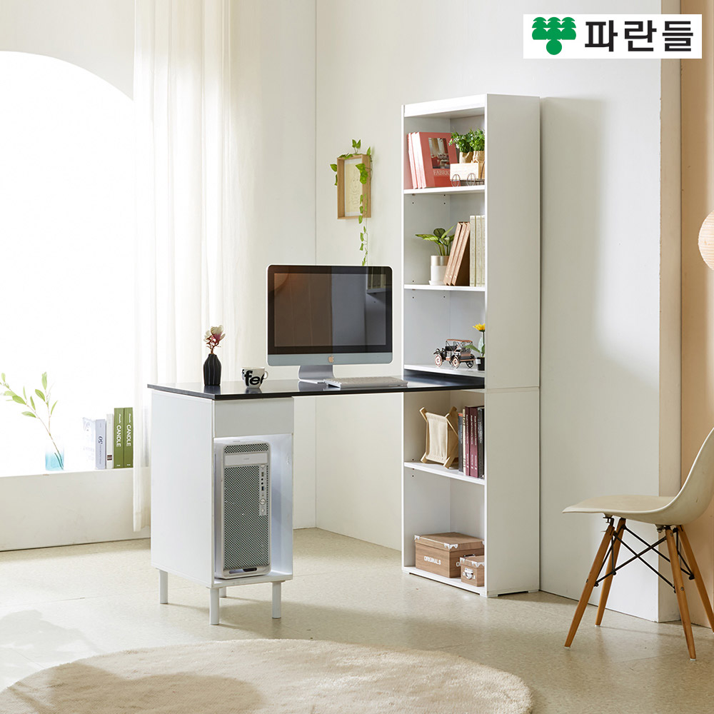 파란들가구 E0목재 LPM 본체형 1000/1200 h형책상 학생책상 - 메인 이미지