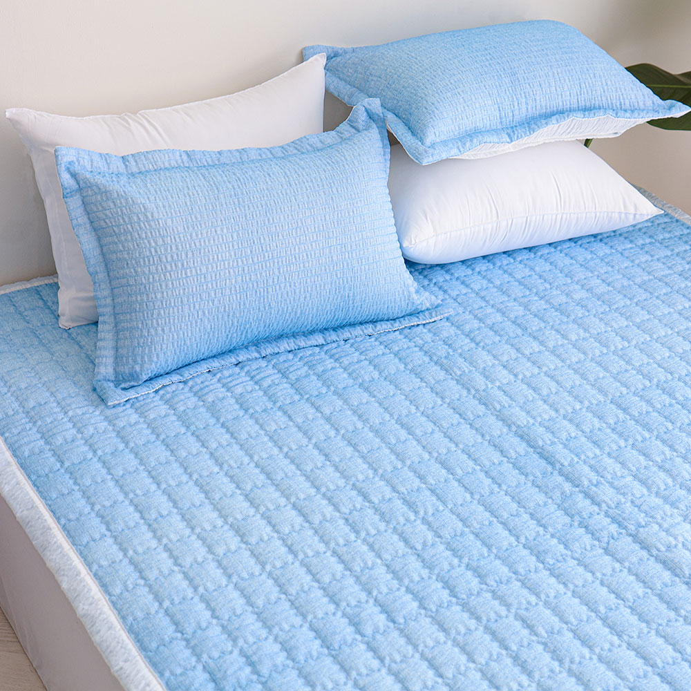 아르떼베딩 썸머체크 여름 시원한 침대패드 매트리스 시어서커 이불 패드 SS