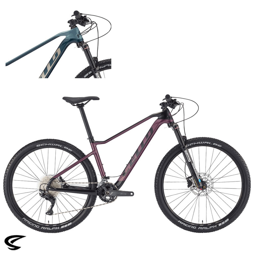 첼로 2024 XC PRO 10 산악 MTB 카본 27.5 데오레 22단 99%조립