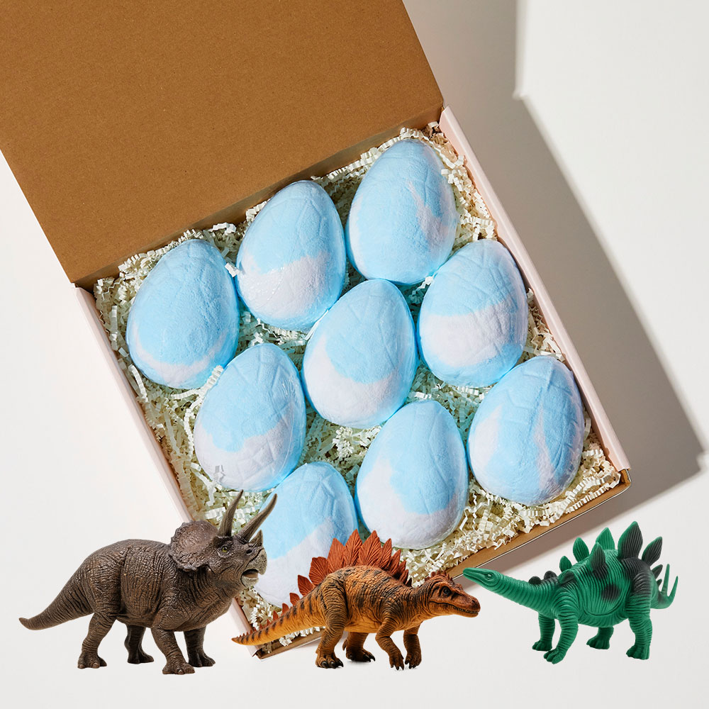 플레인코스트 23% 9개 선물세트 아기 유아 입욕제 배쓰밤 공룡알 다이아 피규어
