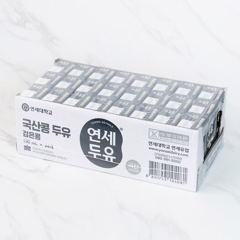 메가마트 연세우유 우리콩 검은콩 두유 190mlx24개 - 상세 이미지 2