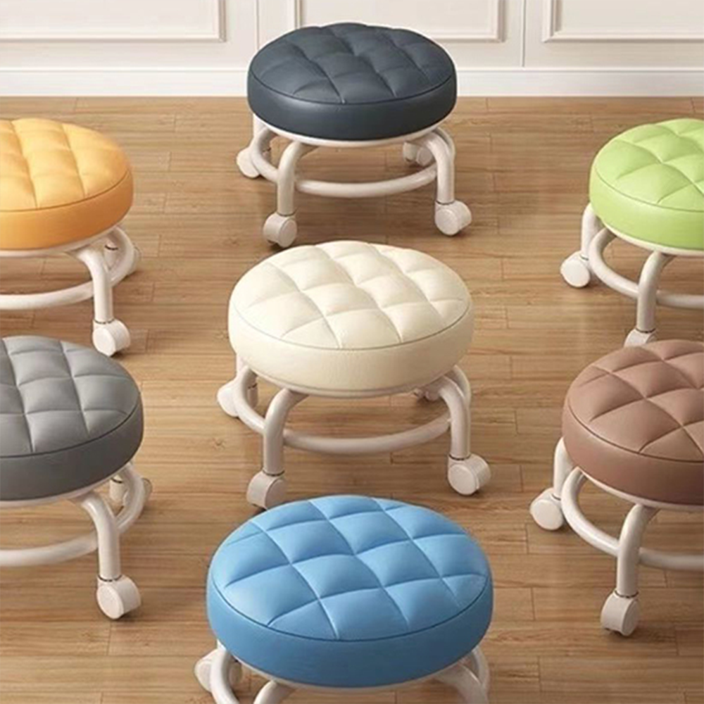 바퀴 의자 앉은뱅이 청소 앉은 작업 좌식 이동 바닥 무릎 보호 동글뱅이 달린 앉는 체어