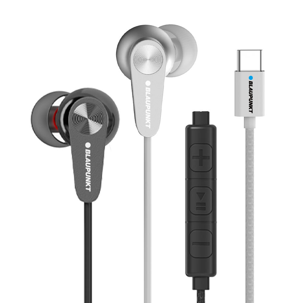 블라우풍트 블라우풍트 커널형 유선이어폰 Hi-Fi 고음질 C타입 마이크 화이트