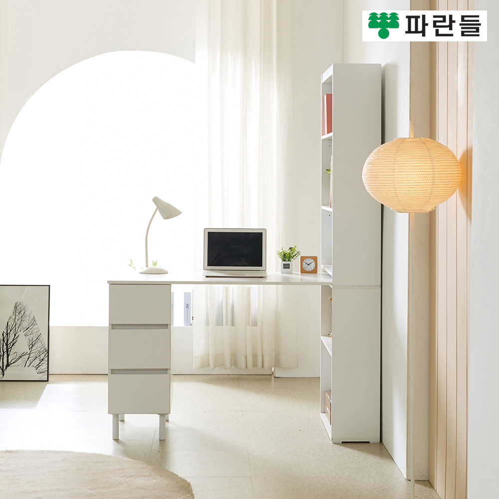 파란들가구 E0목재 LPM 서랍형 1000/1200 h형책상 학생책상 - 상세 이미지 4