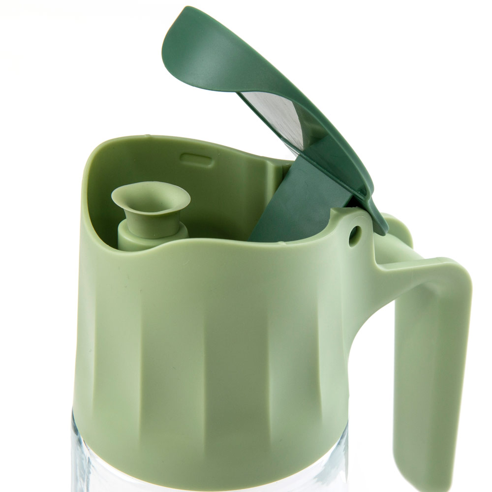 시노글라스 Auto 그라비티 유리 눈금 간장 참기름 오일병 500ml 이미지 8