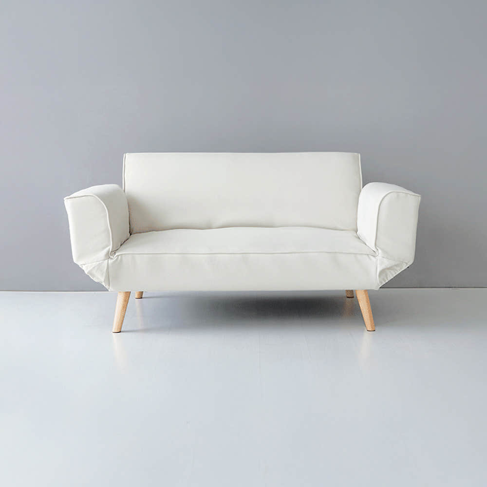 PINDA 2인 소파베드 스툴미포함, 베이지 1332.6607, 2인용