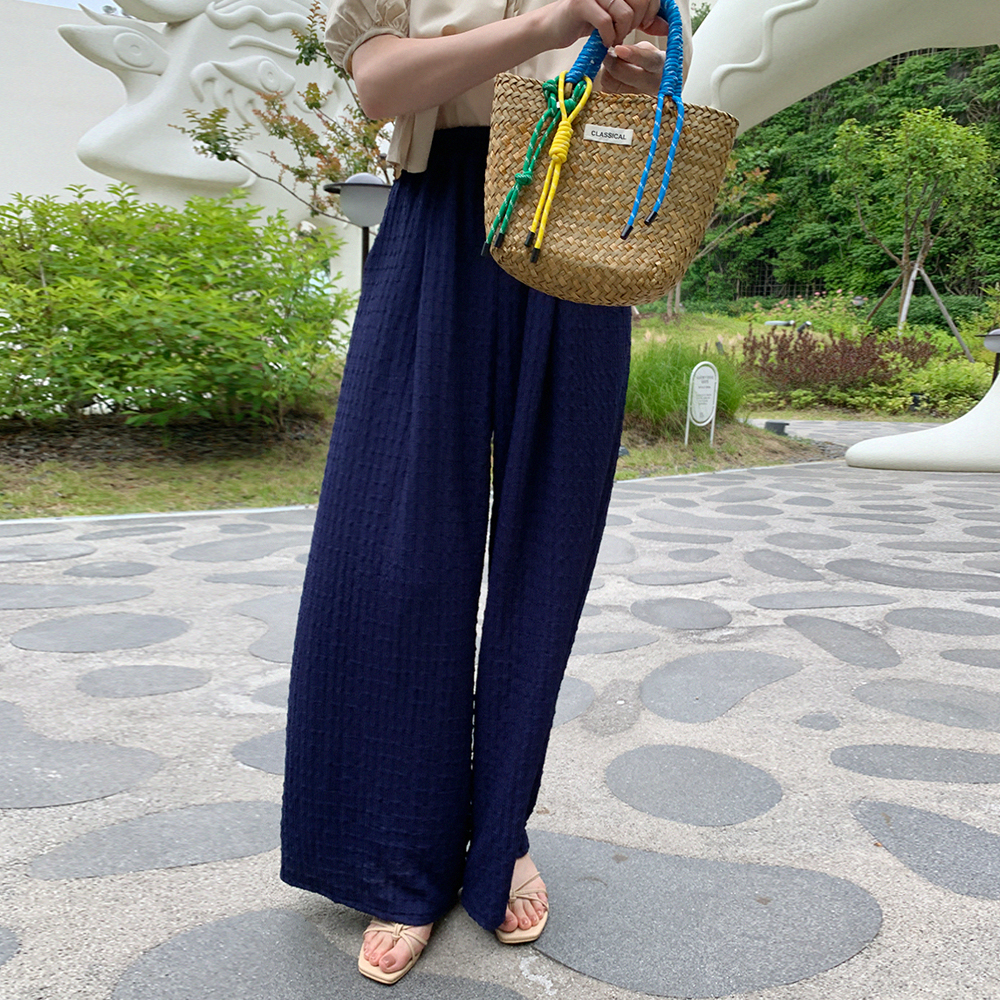 랜디노 주름 밴딩 팬츠 - 상세 이미지 3