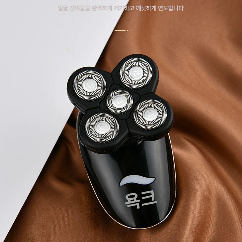 남성 머리용 5-in-1 전기면도기 대머리 면도기 5 블레이드 RQ6900 블랙 세트 - 상세 이미지 2