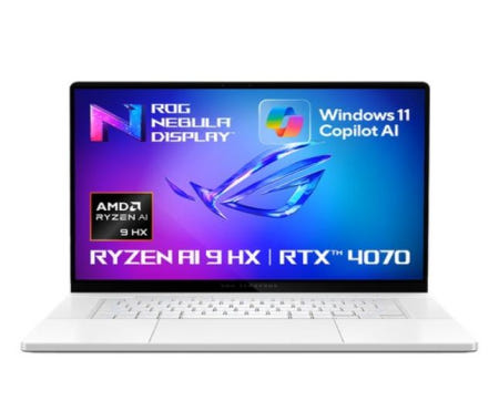 에이수스 2024 ROG 제피러스 G16, RTX 4070, 플래티넘 화이트, 1TB, 32GB, WIN11 Home, GA605WI-QR102W