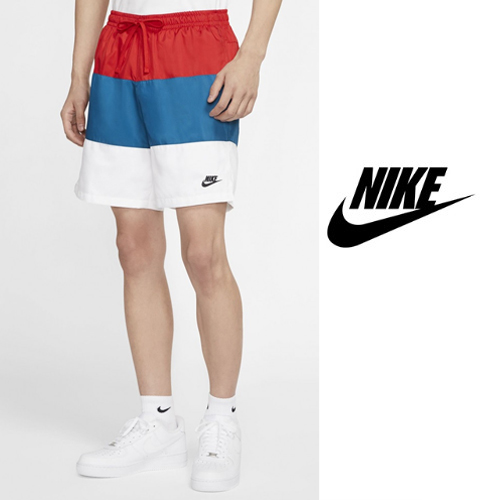 나이키 남자 비치웨어 수영복 보드숏 우븐 쇼츠 반바지 CJ4486 레드