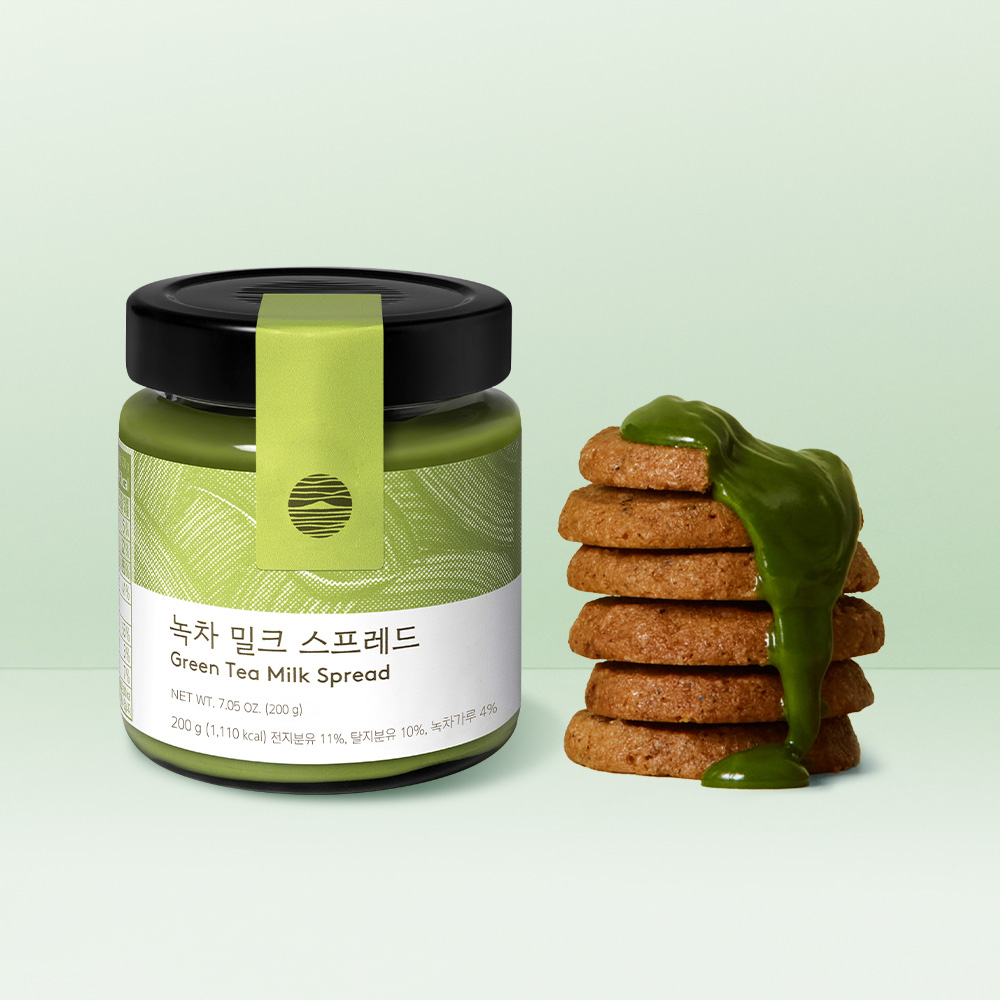 [본사직영]오설록 녹차밀크스프레드 200g - 상품 이미지