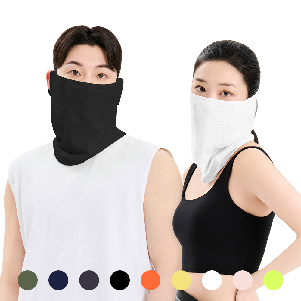 블카 자외선차단 골프 러닝 쿨 스포츠 마스크 베이직 - 상품 이미지