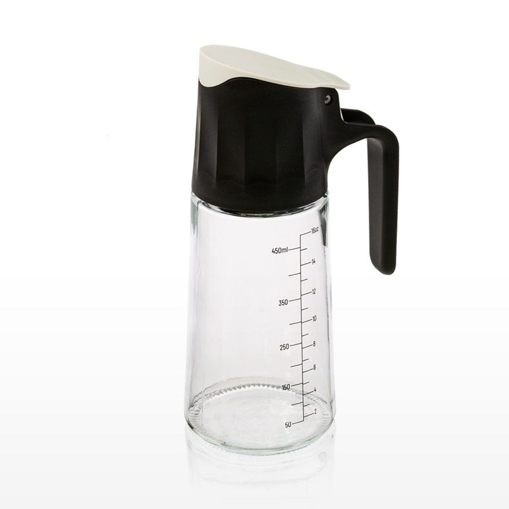 시노글라스 Auto 그라비티 유리 눈금 간장 참기름 오일병 500ml 이미지 7