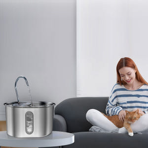 잼피 스테인리스 강아지 고양이 3리터 자동급수기 펫 정수기 JP-WD10... 솔직 후기 | 실제 사용자 리뷰 총정리 - 상품 이미지 2