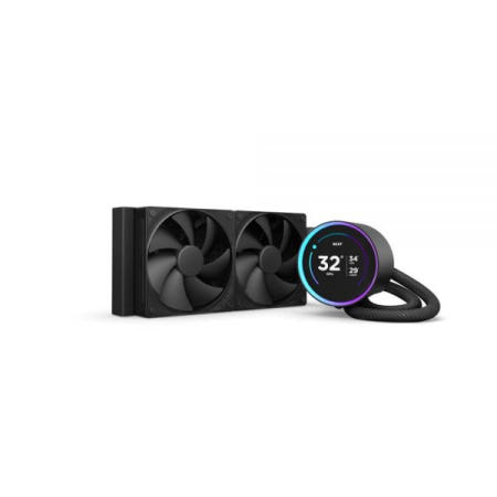 [해외]NZXT Kraken Elite 240 2024 - AIO CPU Liquid Cooler 240mm Radiator 2 x F120P Fans Customizable  B