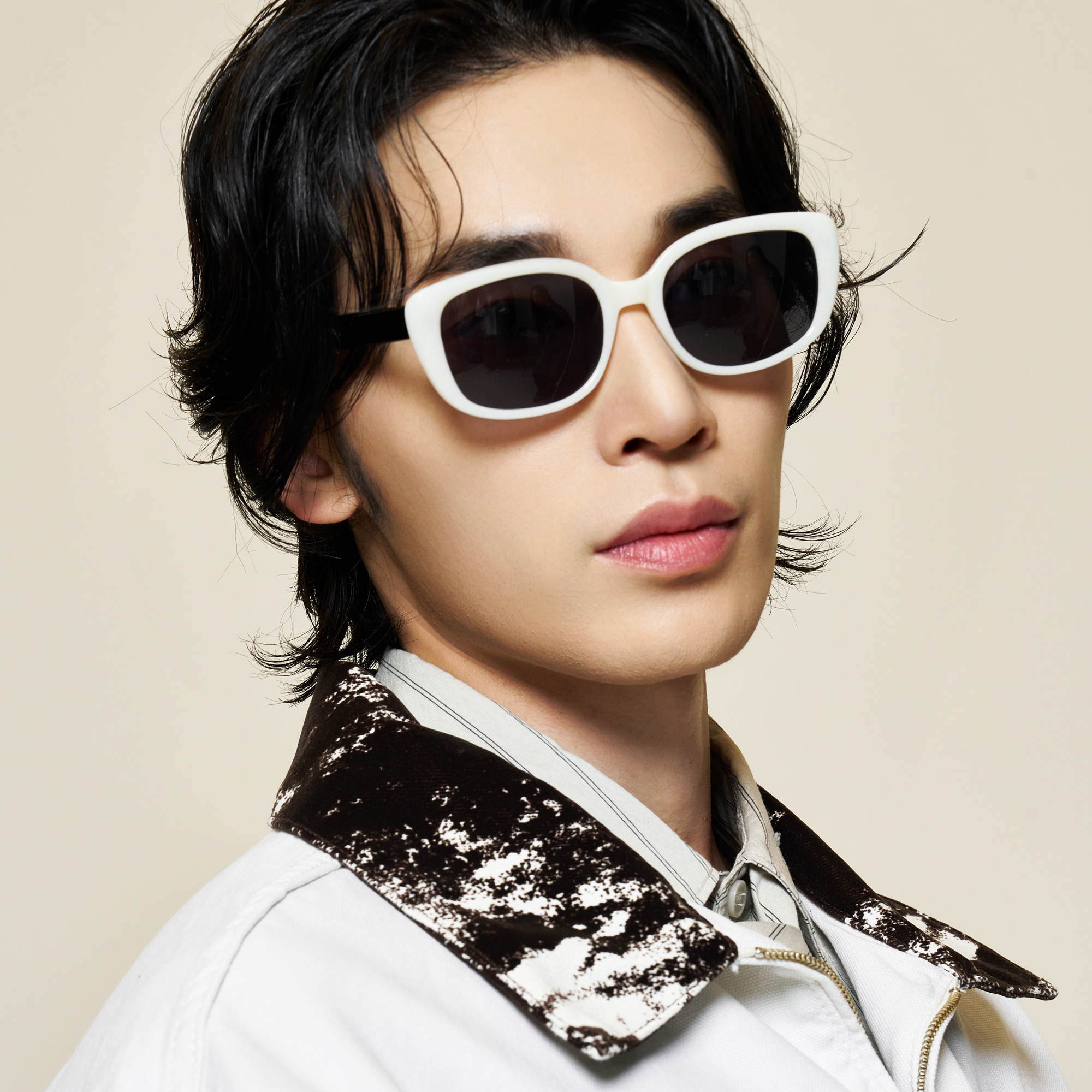 빅사이즈 레트로 가벼운 사각 뿔테 선글라스 UV400 명품 골프 눈부심 자외선차단