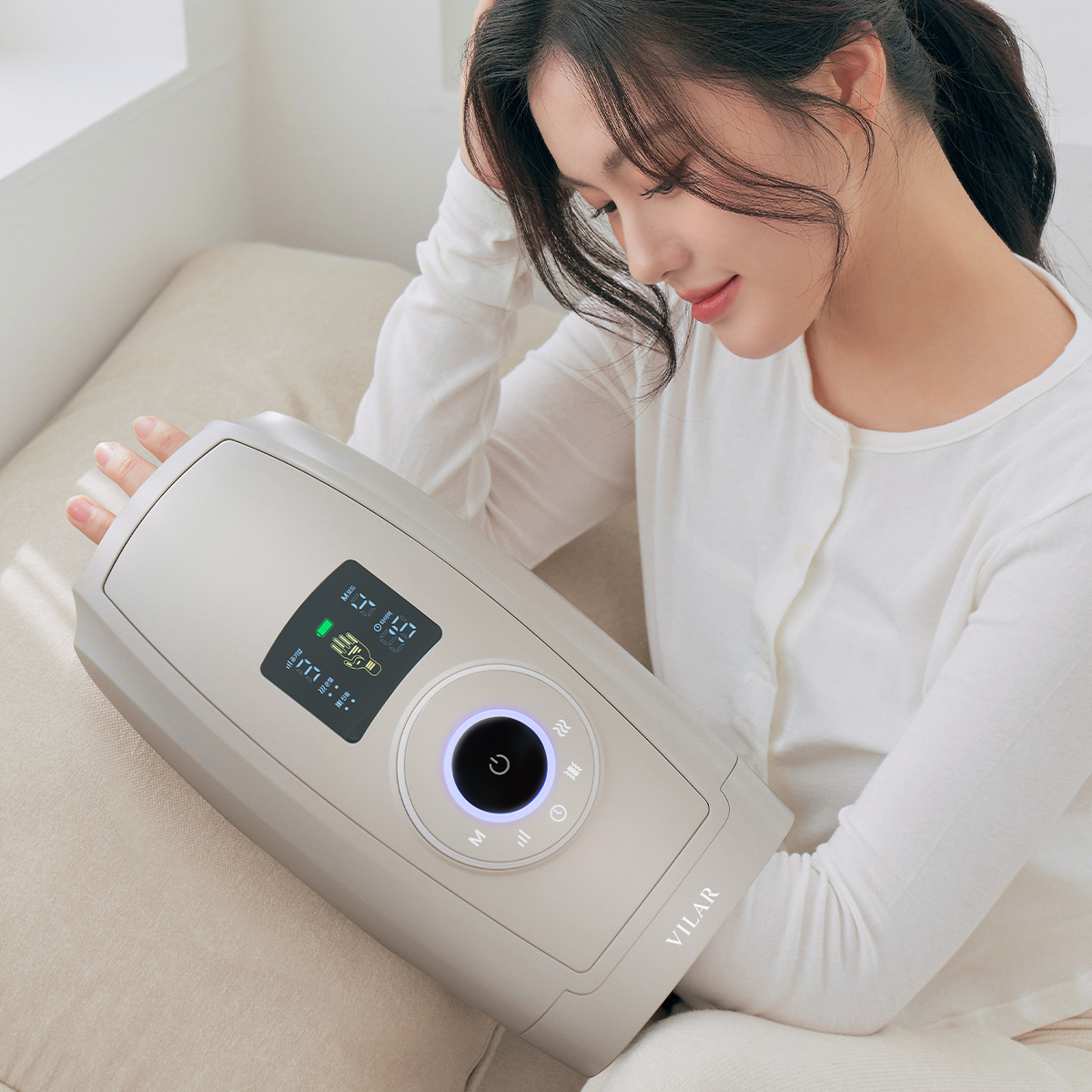 빌라르 손마사지기 손안마기 손목 손가락 핸드마사지기 제품 이미지