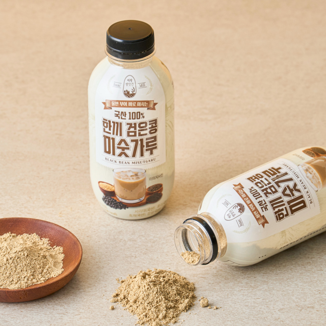 이삭방앗간 국산 100% 한끼 검은콩 미숫가루 65g x 8병