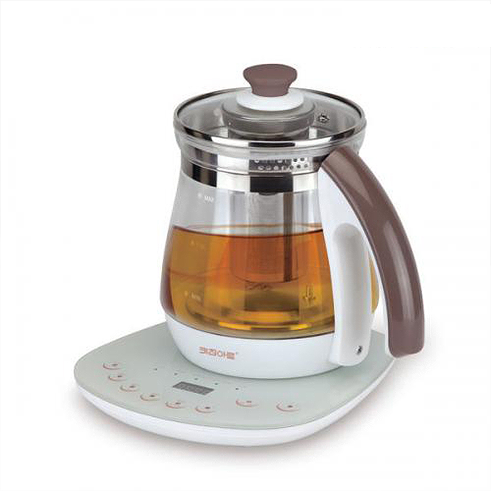 키친아트 아크바 유리 전기 주전자 차망 커피 포트 티메이커 1.8L