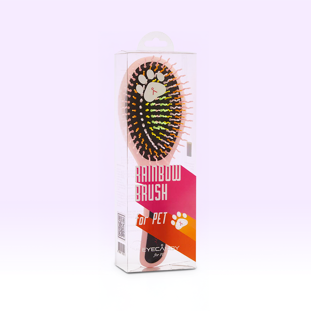 아이캔디 레인보우 브러쉬 for PET 펫브러쉬 강아지 애견빗 (사이즈-라지)