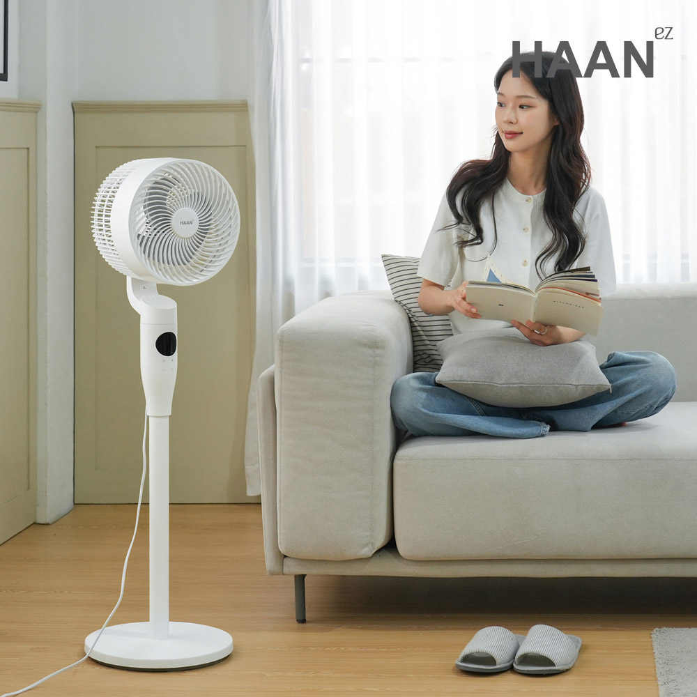 한경희 AI 음성인식 써큘레이터 스탠드 2in1 서큘레이터 선풍기 에어 저소음 조용한 3단