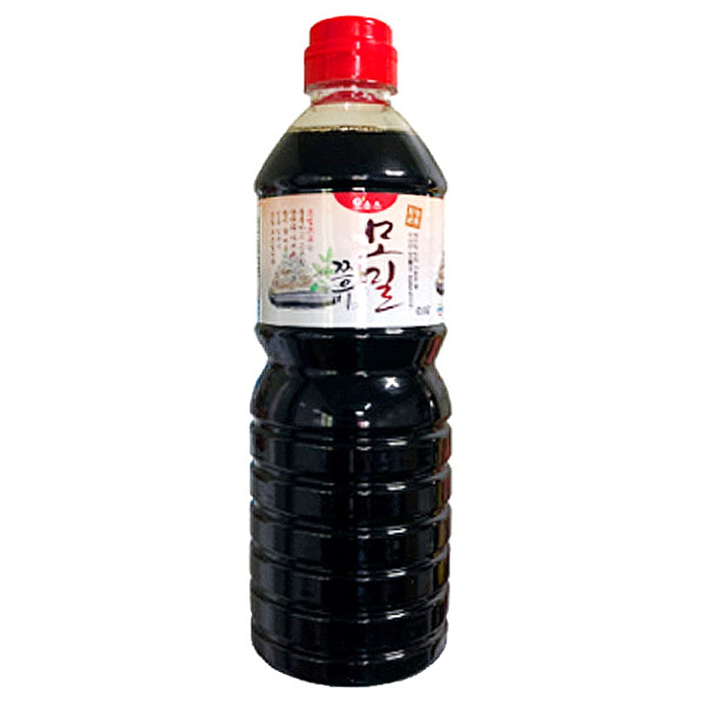 모밀쯔유 0.9L 식당용 가정용 업소용 메일소바용 액상소스 - 상품 이미지