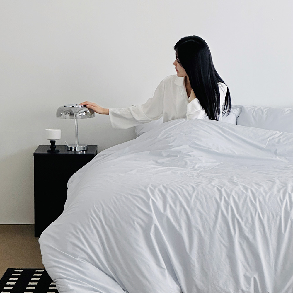 누비지오 울트라 플러피 호텔 100수 고밀도 순면 사계절 무봉제 차렵이불 SS