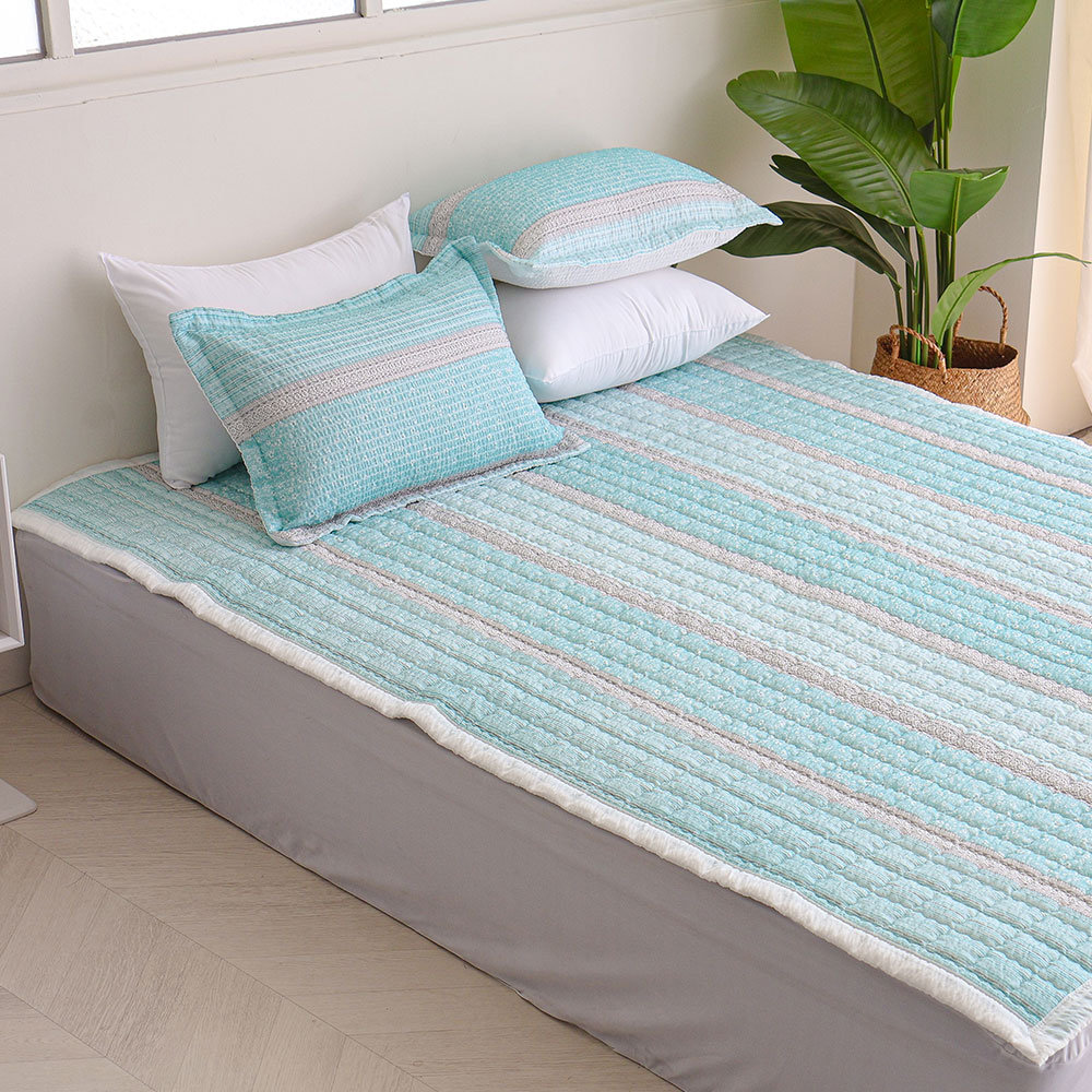 아르떼베딩 썸머체크 여름 시원한 침대패드 매트리스 시어서커 이불 패드 SS