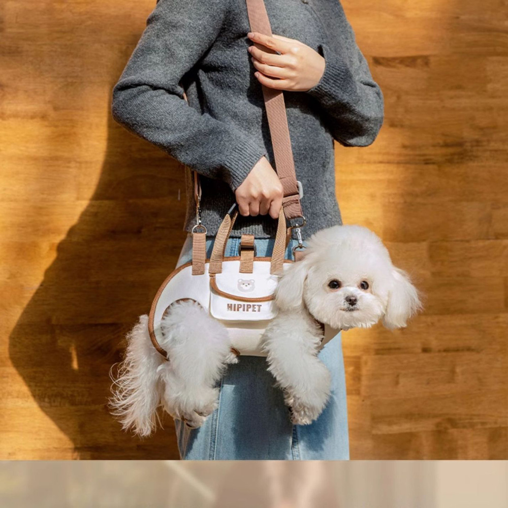 휴대용 외출 백팩 강아지가방 강아지백팩 반려동물가방 강아지 S - 상세 이미지 3