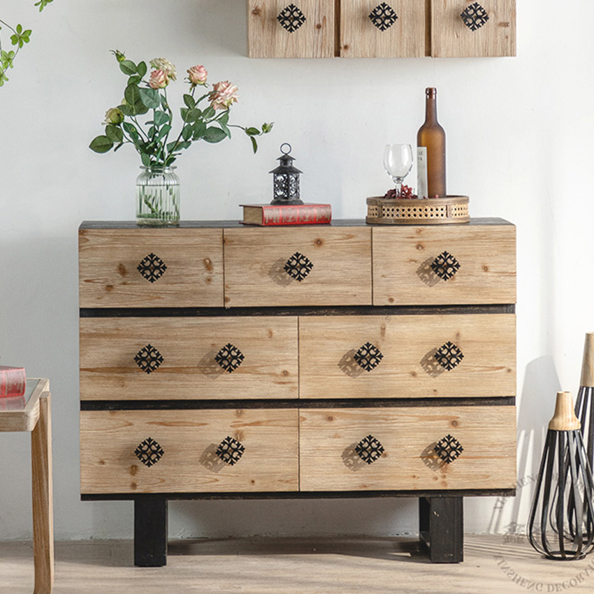 모로 우든 원목 거실 안방 수납장 Moro Wooden Cabinet - 상세 이미지 4