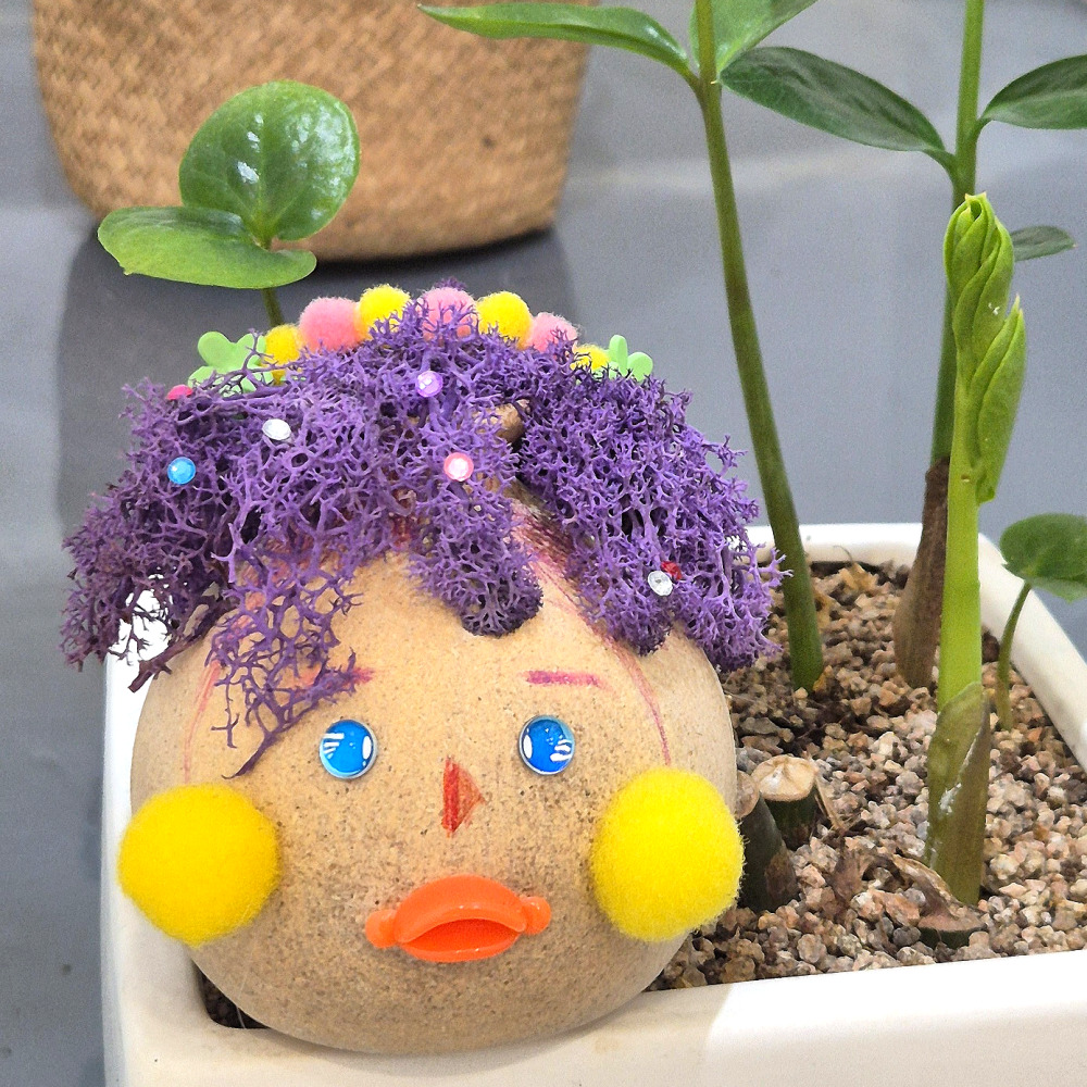 이끼키우기 스칸디아모스 화분 만들기 공기정화식물 화병 DIY 키트 이미지 7