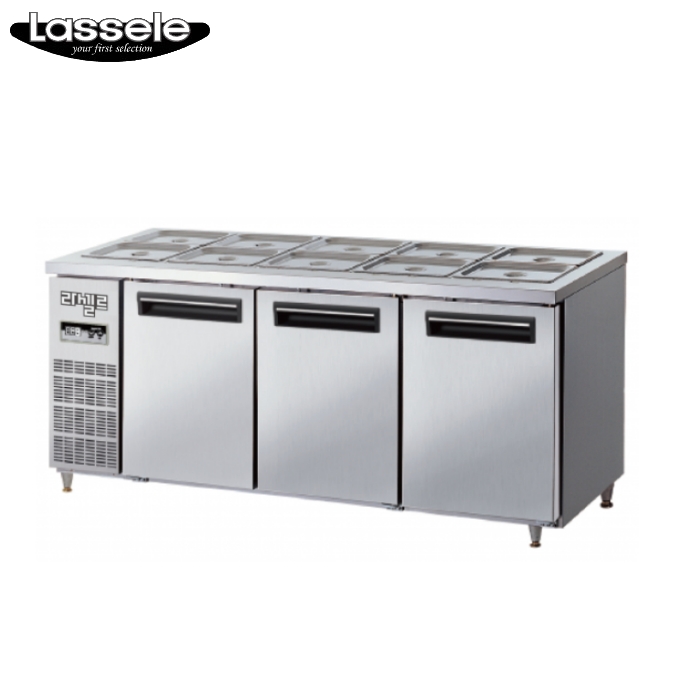 10구 반찬테이블냉장고 1800 3도어 호텔 카페냉장고 제품 이미지