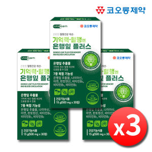 혈액순환 징코플러스 영양제 은행잎추출물 30정, 3개 맛있게 먹은 솔직 후기 - 상품 이미지 1