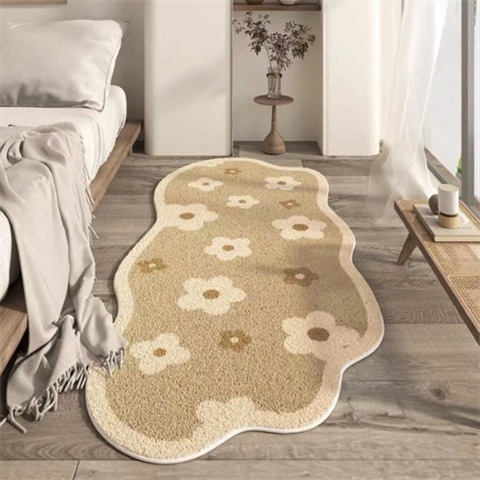 초록색러그 카키 잔디러그 매트 카페트 그린 거실 01.침대 옆 이끼 꽃 80cm x 160cm - 상세 이미지 3