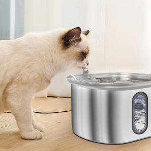 잼피 스테인리스 강아지 고양이 3리터 자동급수기 펫 정수기 JP-WD10... 솔직 후기 | 실제 사용자 리뷰 총정리 - 상품 이미지 4