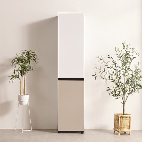 모던 키큰 주방 수납장 1800 팬트리형 높은장 다용도 양문형 렌지대 밥솥장 슬림 주방장