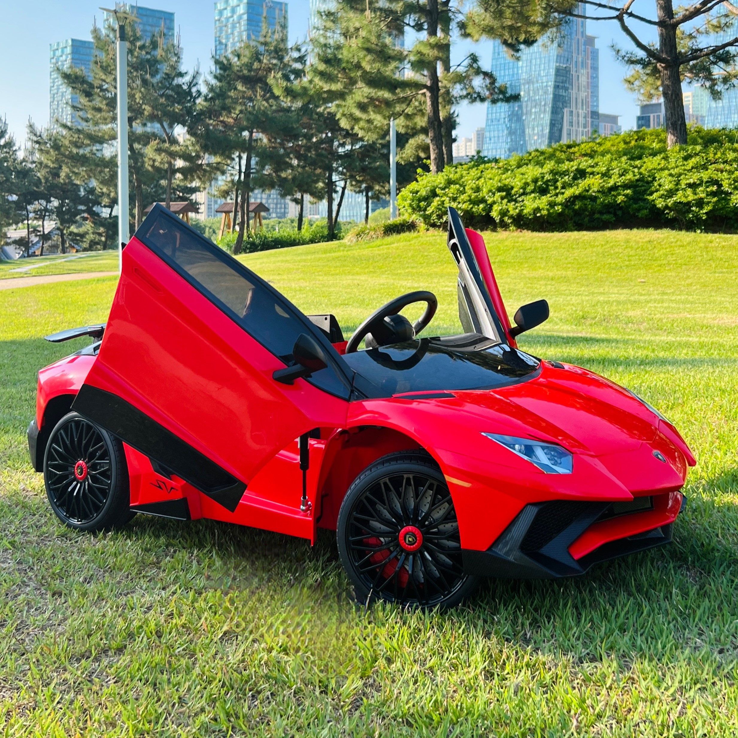 몬스터토이즈 유아전동차 아기전동차 람보르기니 아벤타도르 애기용