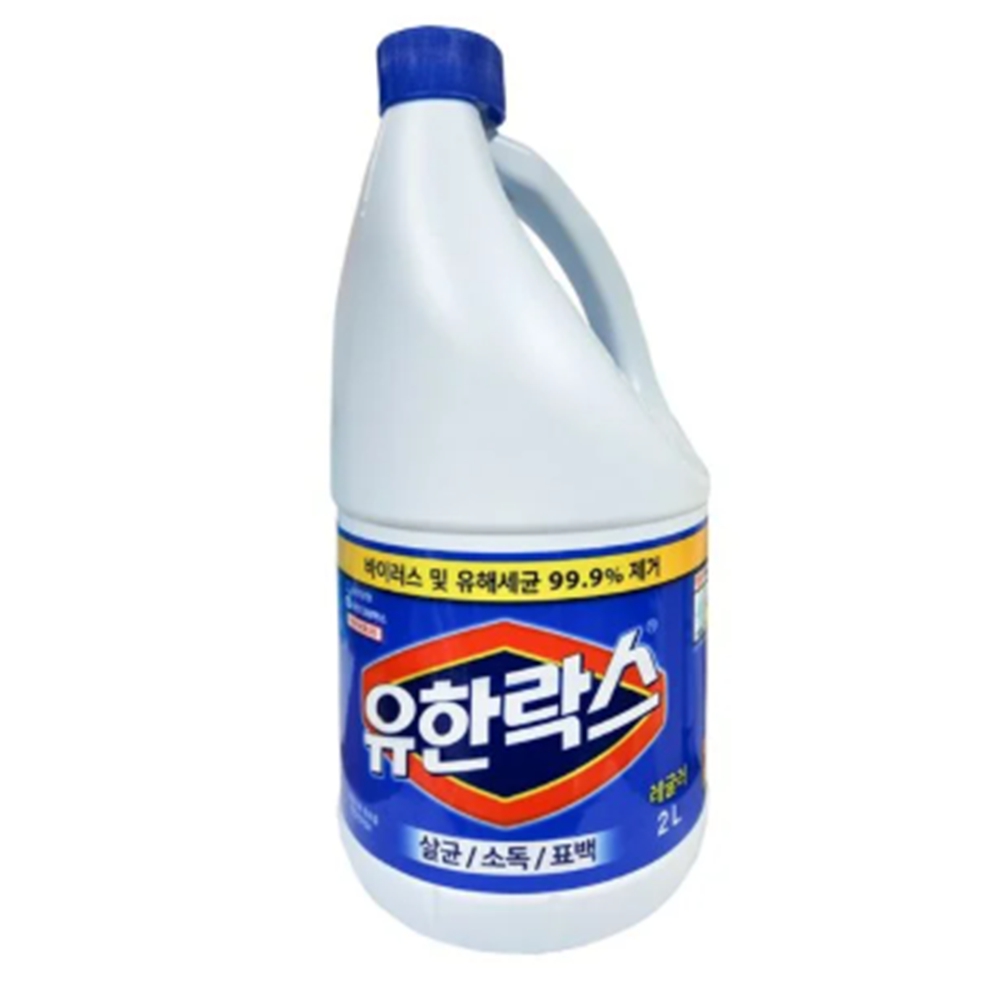 유한락스 레귤러 살균소독 표백제 2L - 상품 이미지